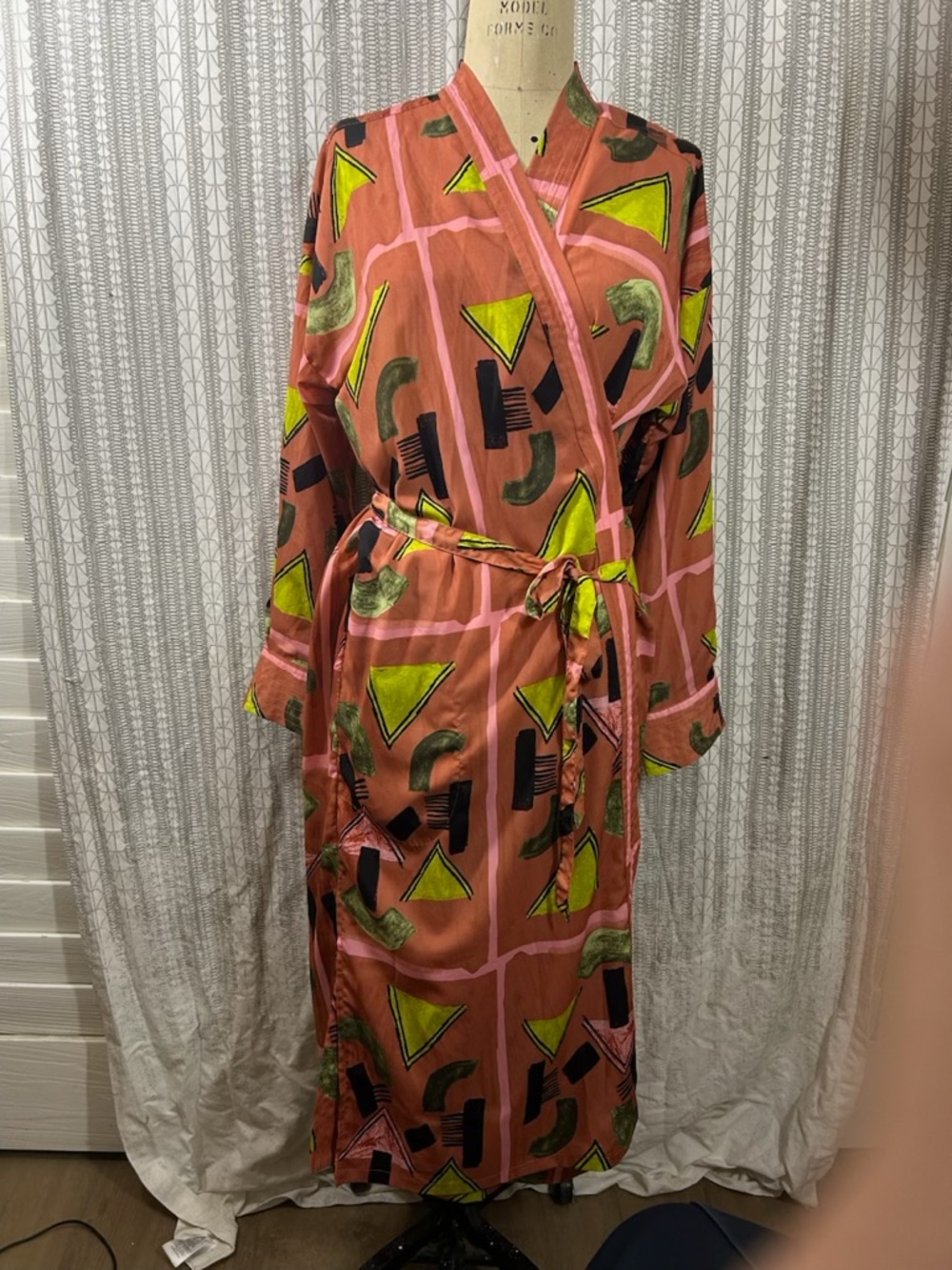 Rachel Comey Printed Robe Dress